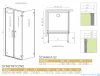 Radaway Arta Dwd+s kabina 80x70cm lewa szkło przejrzyste 386180-03-01L/386050-03-01R/386109-03-01